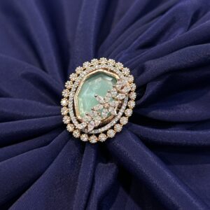 Scarlet Cocktail Diamond Ring