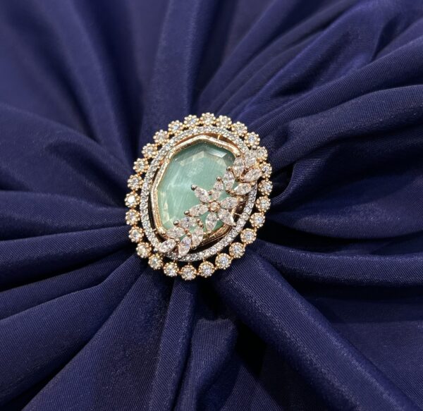 Scarlet Cocktail Diamond Ring