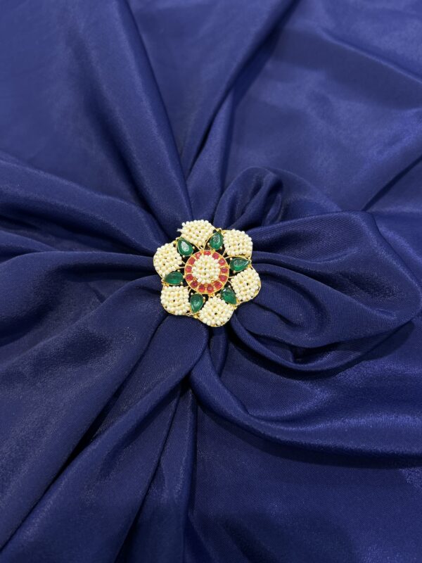 Khakha Moti Cocktail Ring